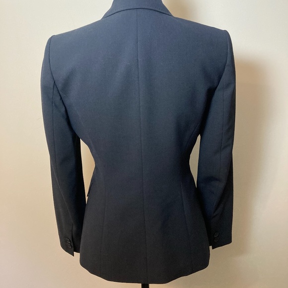 Anne Klein Jacket Blazer, Navy, S 4P - Picture 7 of 12